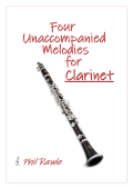 Four Unaccompanied Melodies for Clarinet cover